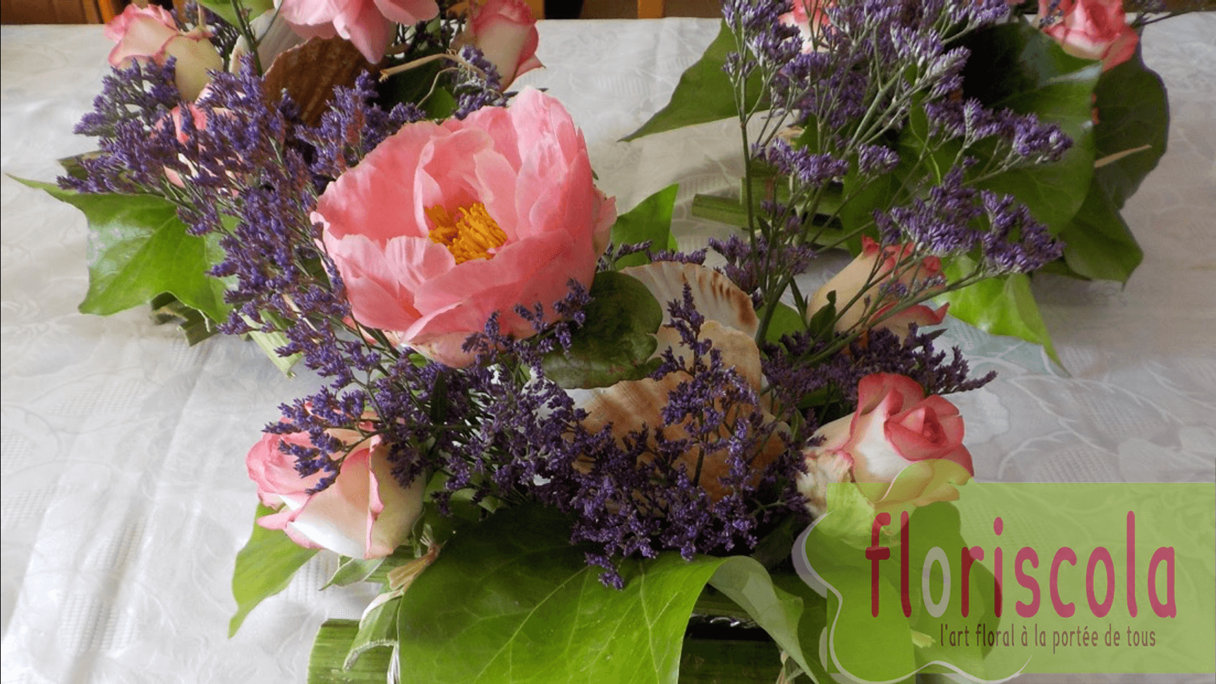« TENDRES PIVOINES »  ATELIER A DOMICILE  ALAIN HERY JUIN 2021