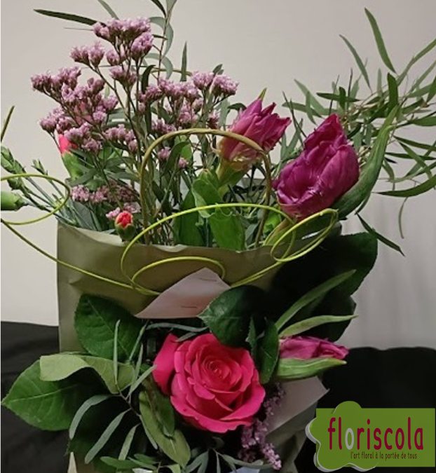 CETTE SEMAINE TROIS ARTICLES À LIRE                                    “SAC VINTAGE” atelier d’art floral  AVF VOIRON à la MDA le 22 Février 2023 avec Didier Chapel