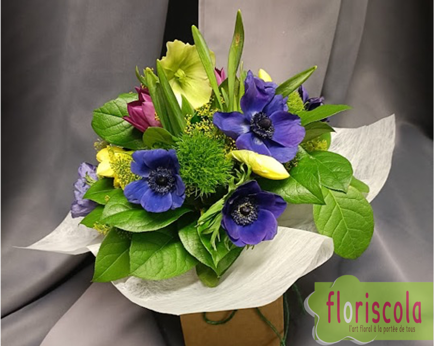 « BOITE À SURPRISE » Atelier d’art floral du 11 mars 2025 à la MJC des Allobroges à Grenoble avec Didier Chapel