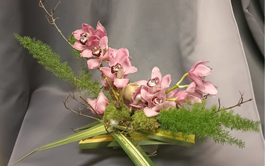  » FLEURS EN FÊTE  » Atelier d&rsquo;art floral du 03 février 2026 à la MJC des Allobroges à Grenoble avec Didier Chapel