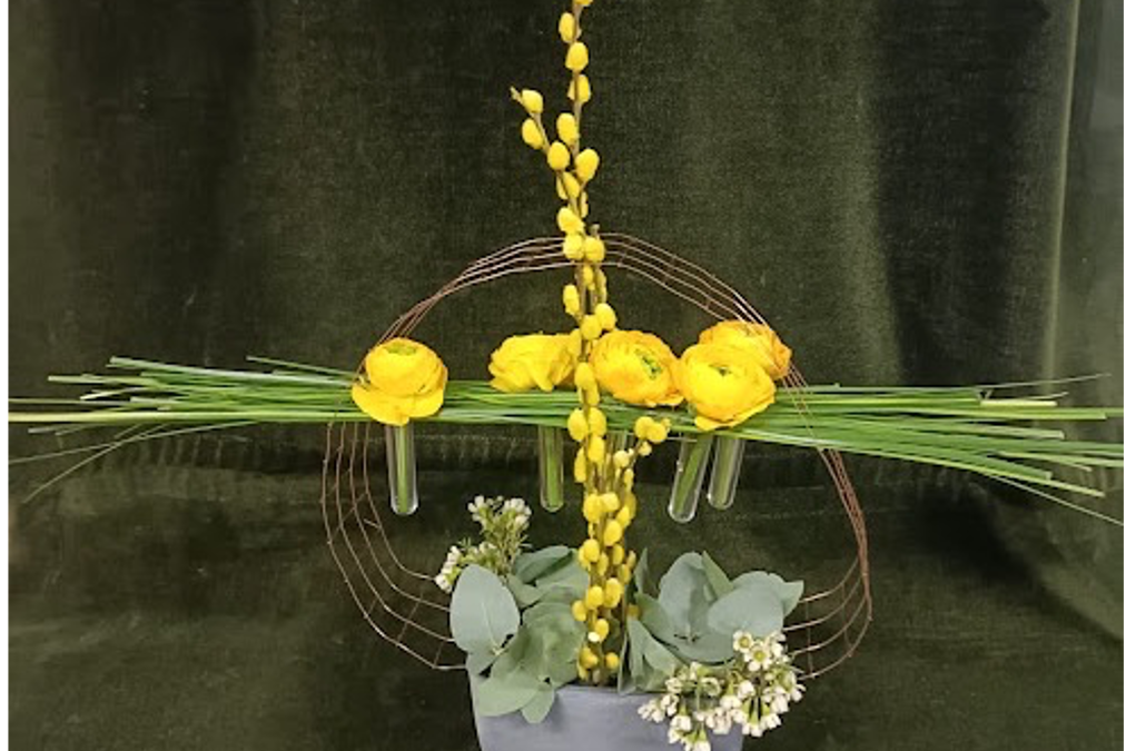  » LA PARADE DU PRINTEMPS  » Atelier d&rsquo;art floral du 03 mars 2026 à la MJC des Allobroges à Grenoble avec Didier Chapel
